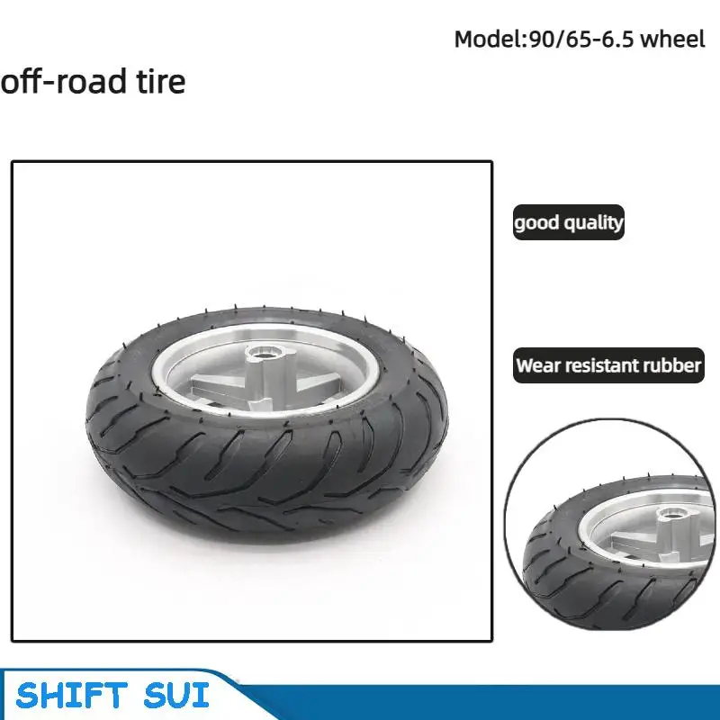 High quality wheels 90/65-6.5 11 inch vacuum tires with rims suitable for electric scooter tires