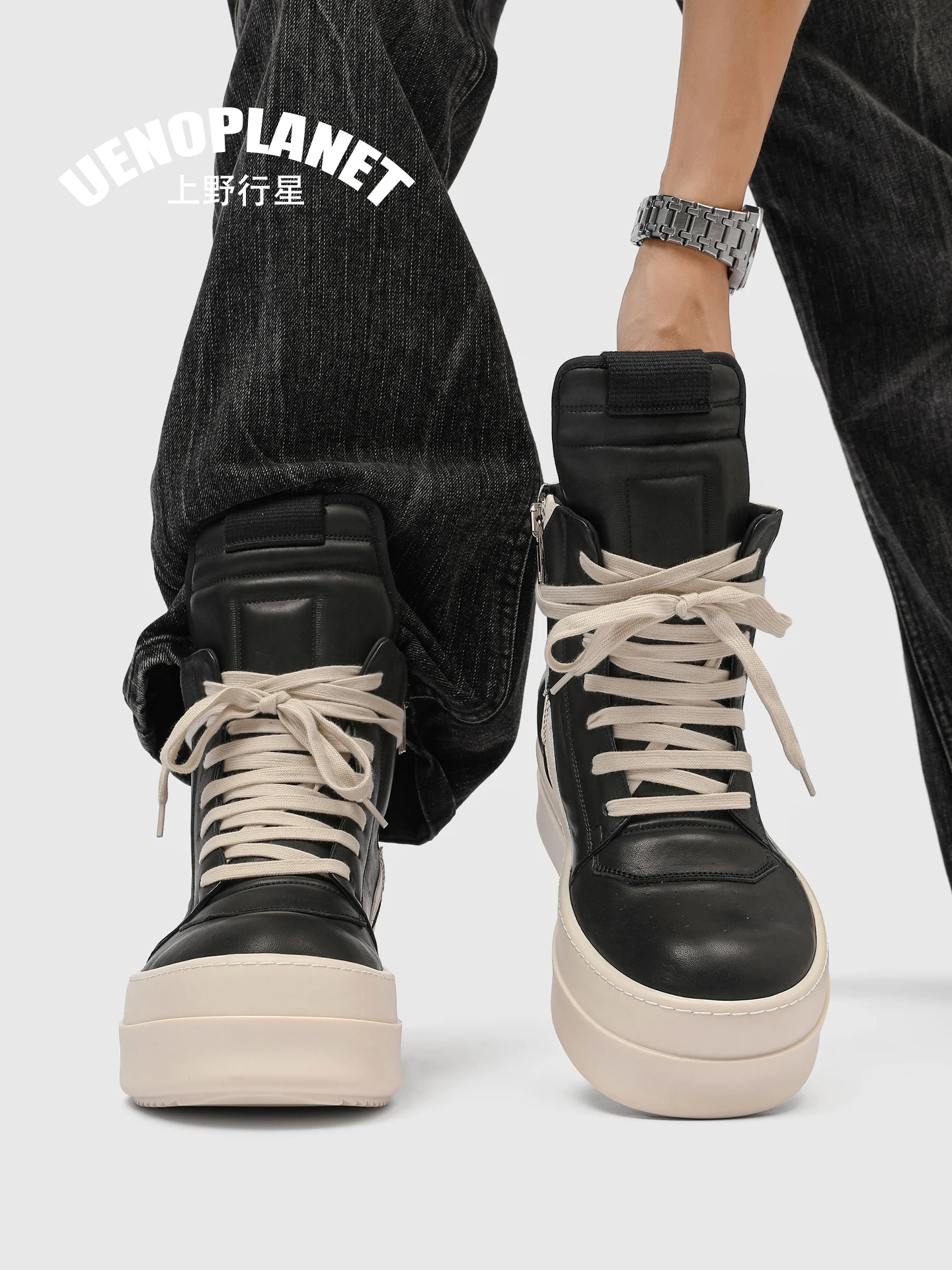 

U Pl American Sle Thi Bot High Top oes Мужские повседневные ботинки High Street Женские ботинки увеличенной высоты