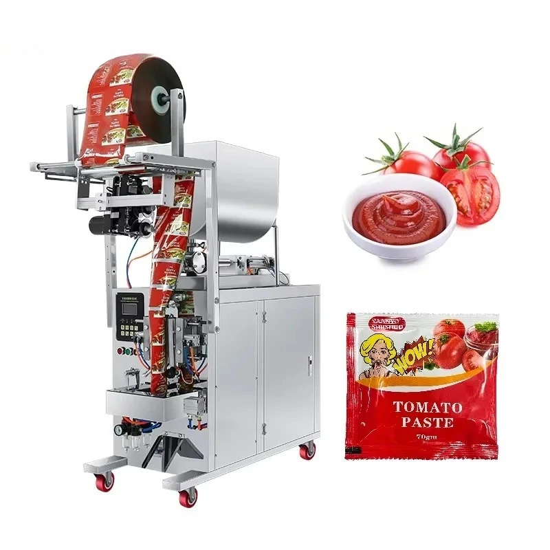 Hot Liquid Filling Packaging Machine 15g-50ml For Honey Juice Small Sachet Bag Packing