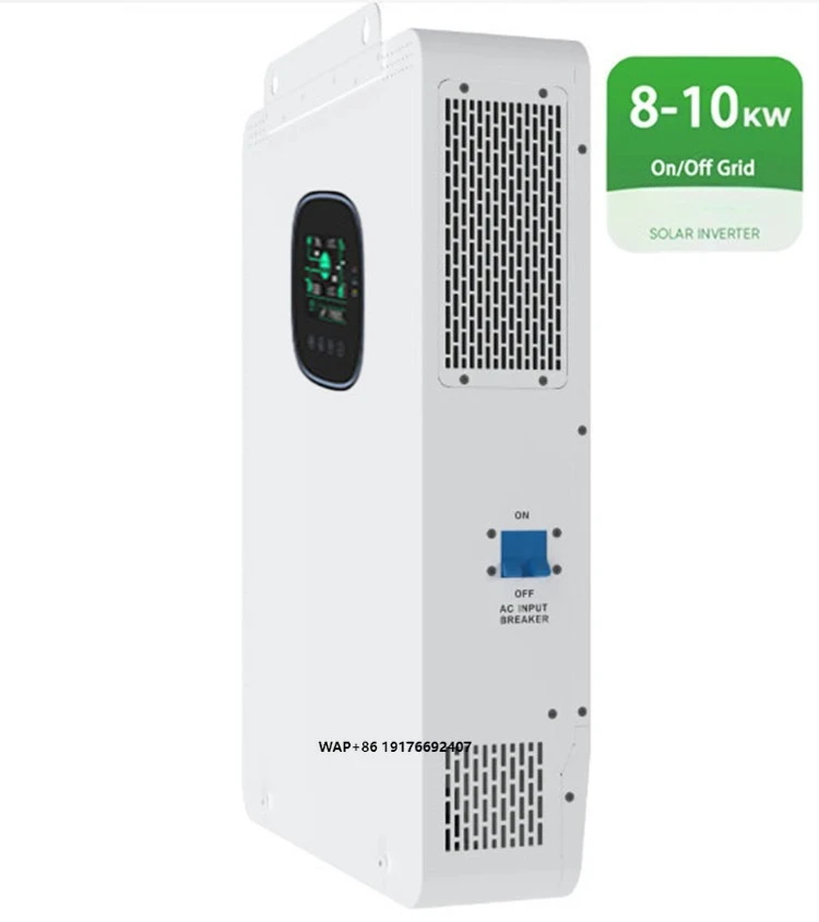 10 kw Smart EU Version 48v 3phase 15kw Split Phase Ip65 10.2kw 8kw 5kva 6kw 6.2kw 12kw Hybrid Solar Inverter 10kw