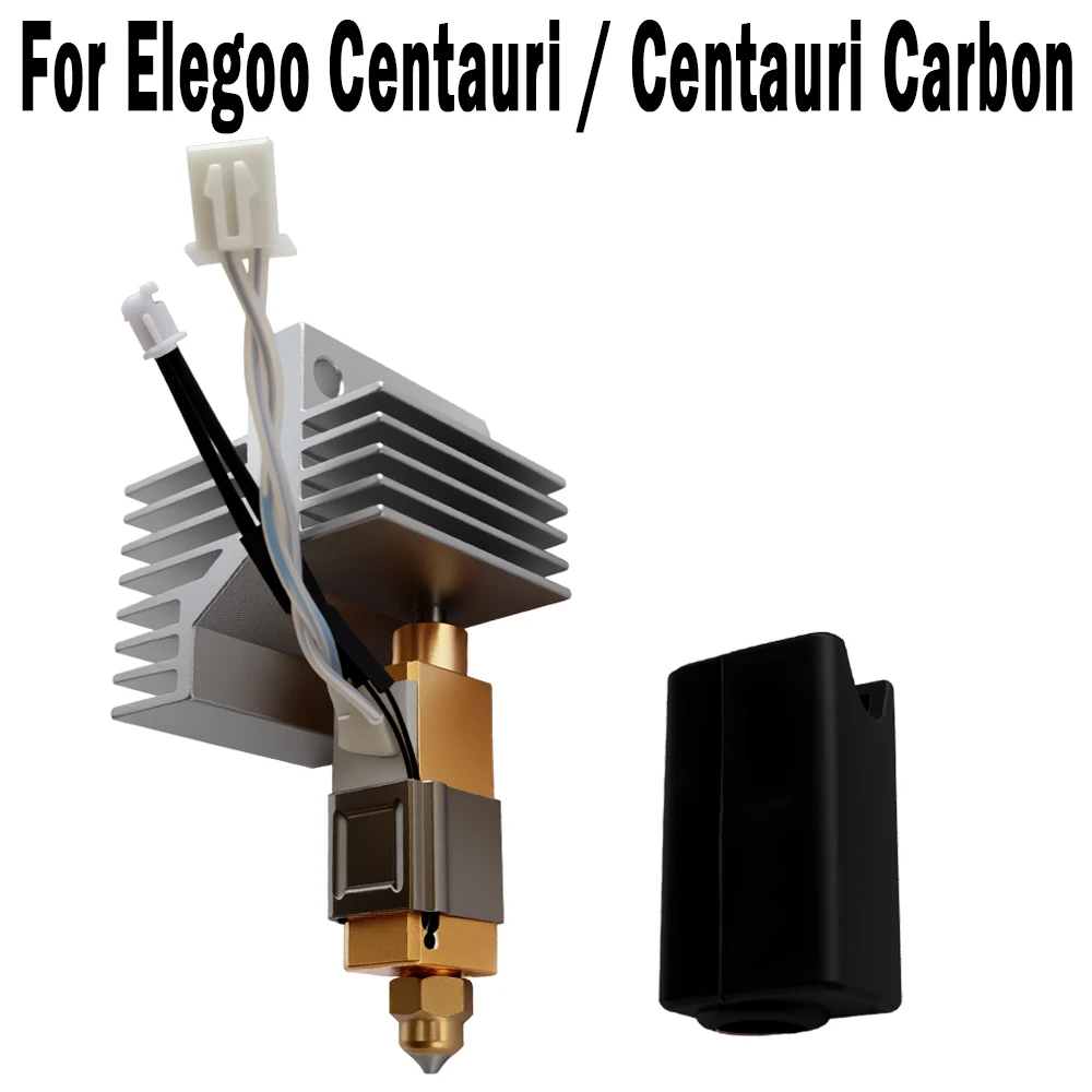 

Upgrade 0.4MM Ceramic Hotend for Elegoo Centauri Carbon Print Head Extruder Kit Hot End Steel Brass Nozzle 3D Printer Parts