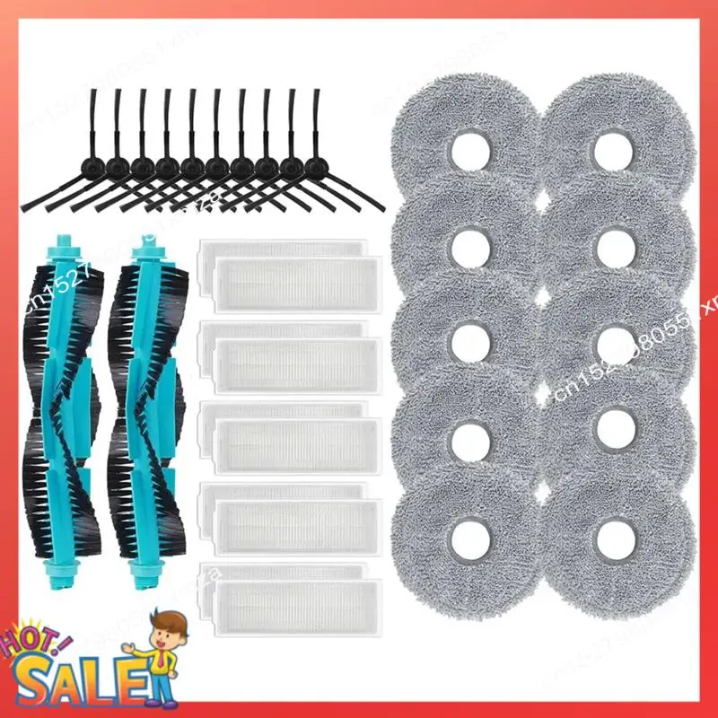 

ABCL For Cecotec Conga 11090 Spin Revolution Robot Vacuum Parts Main Side Brush Hepa Filter Mop Cloth Accessories