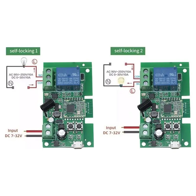 LXYB18B For Zigbee Tuya Smartrelay Module Home Automation DC 5-32V