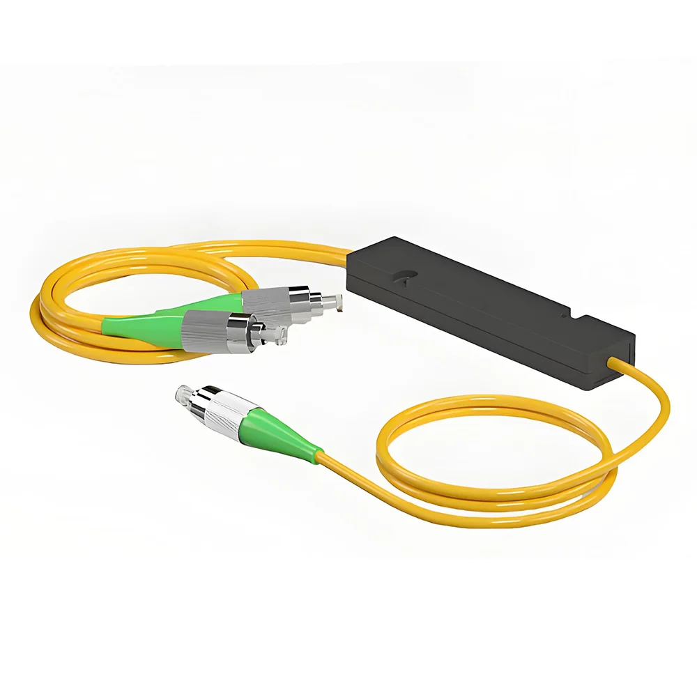 

Оптический сплиттер FBT SC/FC UPC/APC 1x2, 1 на 2, одномодовый, 9/125, 1,0 метра, FTTH, соотношение 50:50, желтый, 1 шт.
