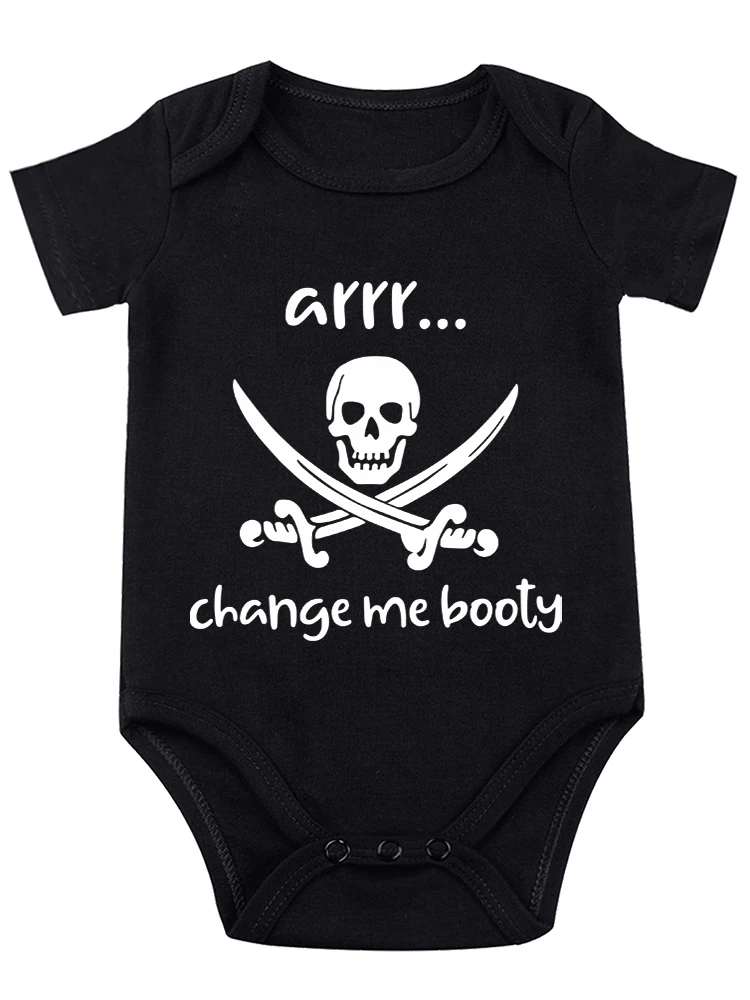 Arrr Change Me Booty Funny Baby onesie Baby Bodysuit Cute Fun and Adorable Newborn Clothing Trendy Infant Outfit