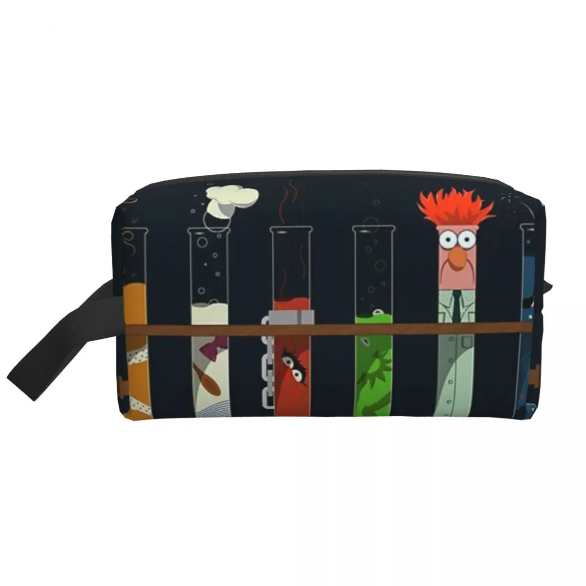 Muppet Science - Chemistry Makeup Bag for Women Travel Cosmetic Organizer Storage Toiletry Bags