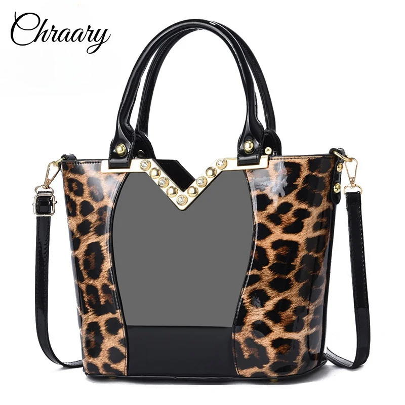 

2024 High Quality Patent Leather Handbag for Women Brand Designer Large Capacity Shoulder Bag Lady Retro Sequined Tote Hand Bags