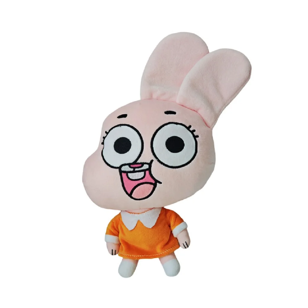 لطيف عالم غامبول داروين أفخم دمية الكرتون الموز جو أنيس ريتشارد نيكول بلوشي Kawaii لينة ديكور وسادة لعبة أطفال هدية