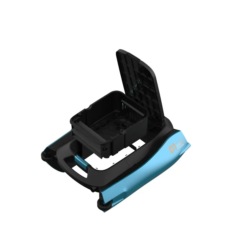 Robotic Pool Cleaner Climbing Wall and Waterline Cleaner Swimming Equipment for Outdoor