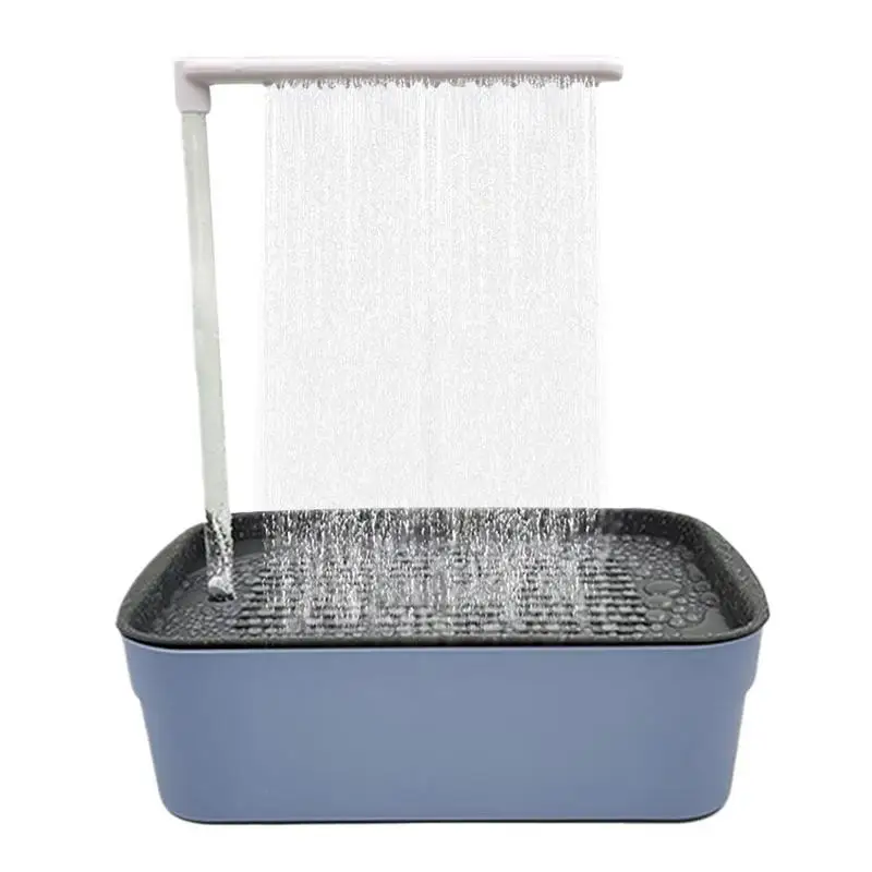 Parrot Automatic Bird Bath Bathtub Circulating Water Shower Parrot Circulation Shower Pet Bird Bathtub Bird Cleaning Bath Tub