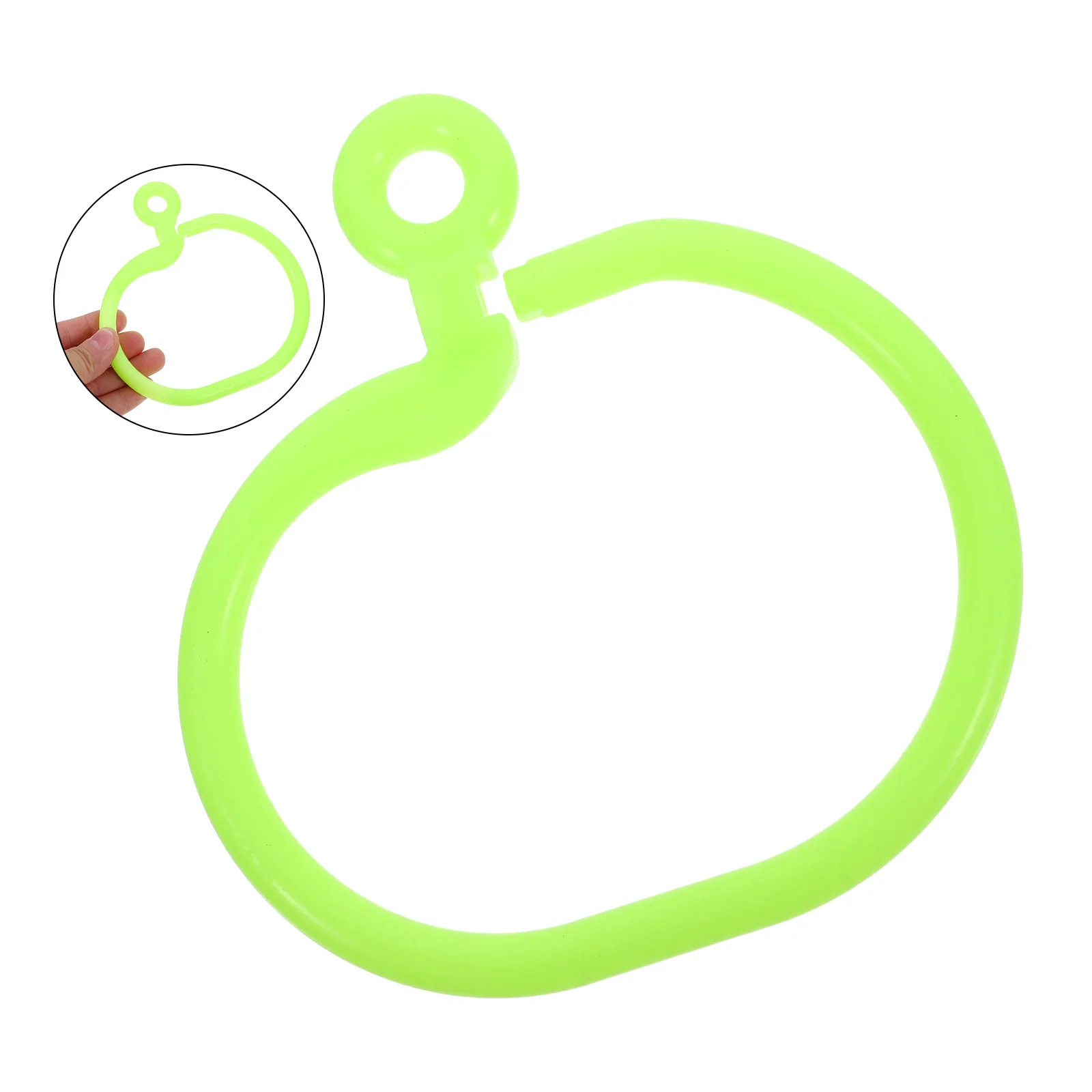 

10pcs Cattle Nose Plastic Cow Nose Ring Durable Wear-Resistant Comfortable Movement Farm Tool Cattle Accessory Ring