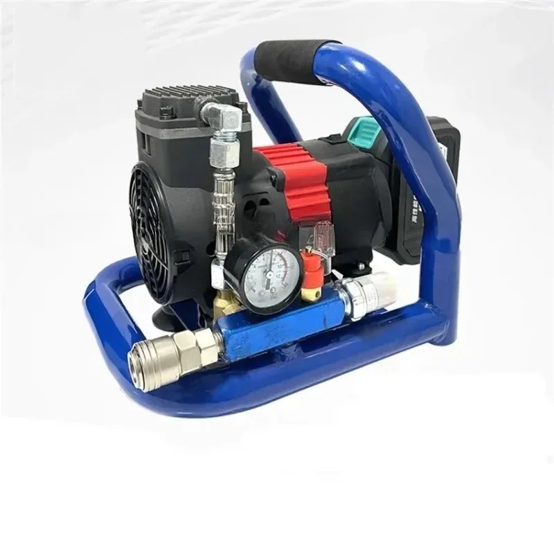 21V Lithium Battery Air Pump  For Makita 18-21V Battery Household Portable Rechargeable Lithium Battery Air Compressor