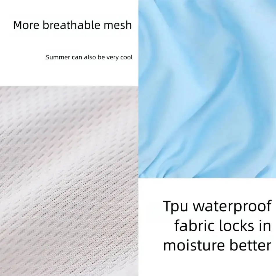 حفاضات قماشية صديقة للبيئة للأطفال من AIO - قابلة للغسل وإعادة الاستخدام، ماصة للماء للتدريب على المرحاض