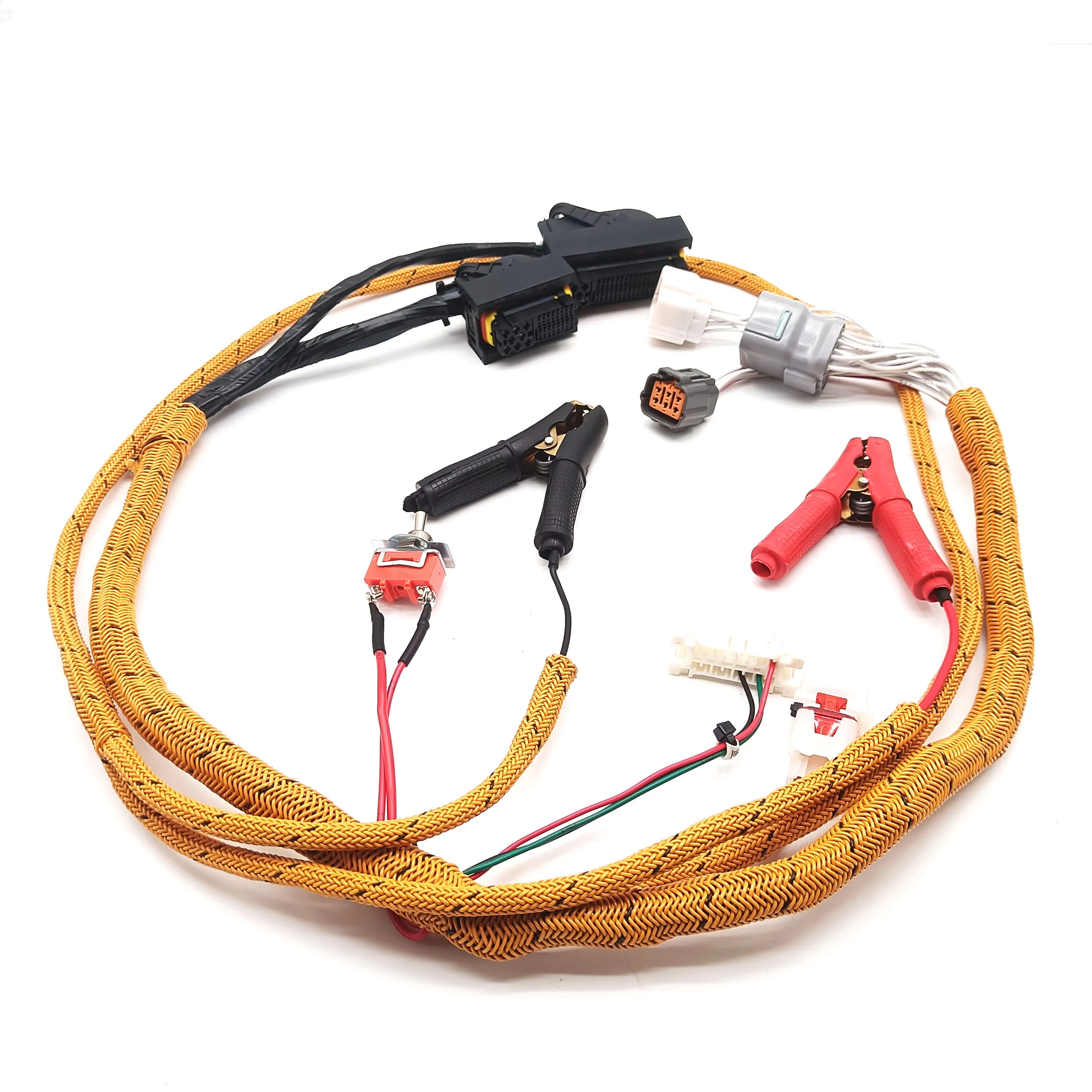 

High Quality Restarter Test Cable Wiring Harness Is 4UK1 6HK1 Engine Truck / Excavator