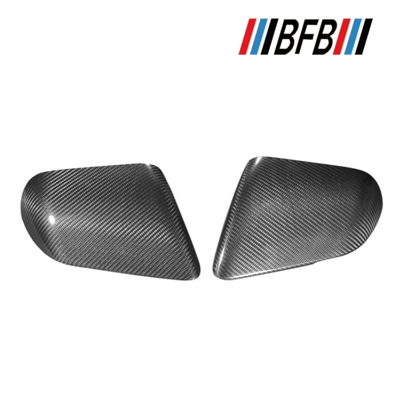 

For Ford Mustang US standard Real Dry carbon fiber with turn signal position rearview mirror case rearview cover left right