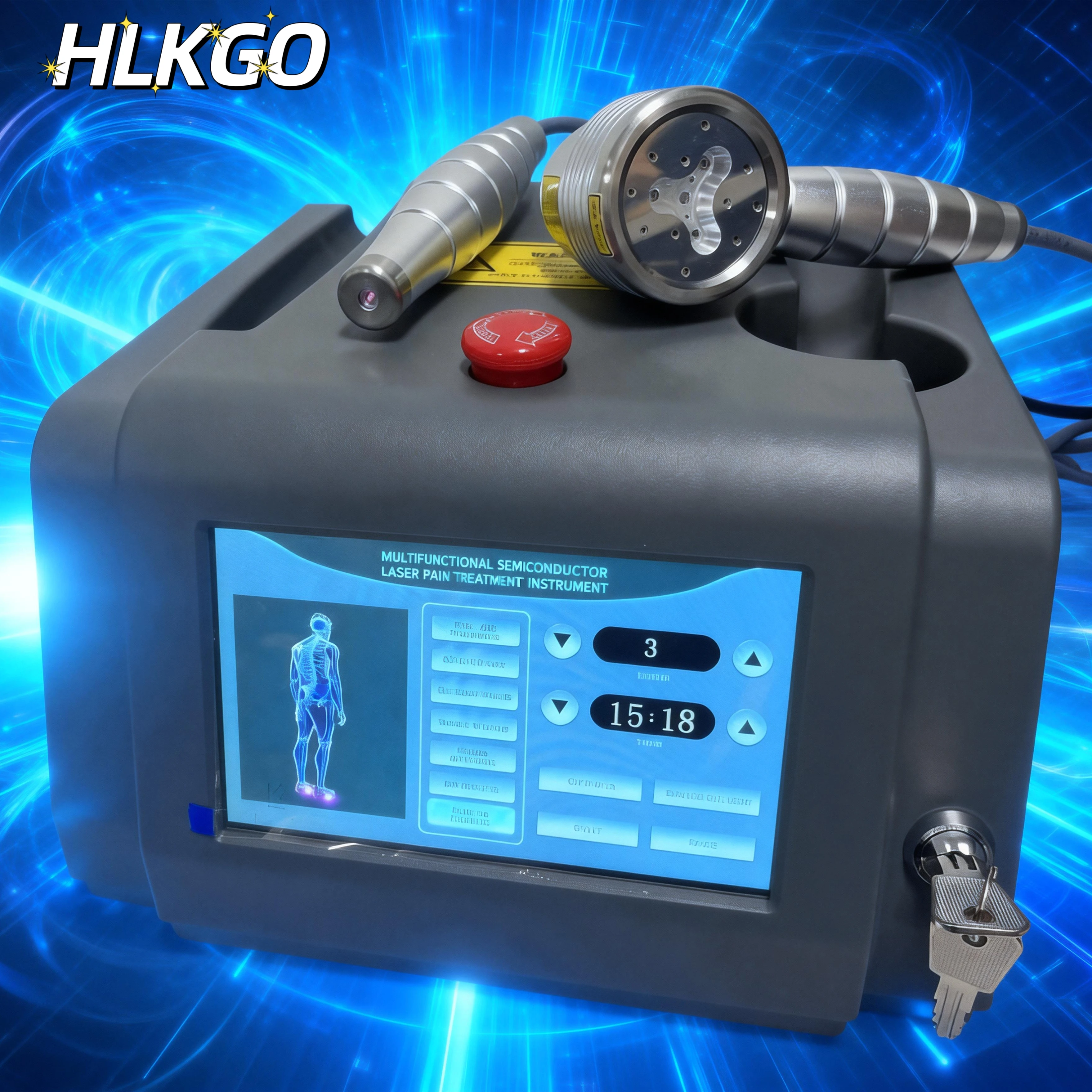 Advanced 808nm 650nm Dual Diode Cold Laser for Chronic Pain Physical Therapy