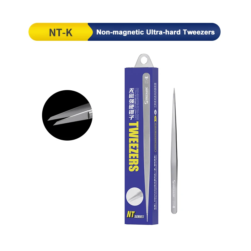 MONTEUR NT-11 NT-15 NT-K Niet-magnetische Ultra-harde Precisie Pincet voor SMD PCB Chip Vliegende Lijn Solderen Telefoon Reparatie Tools