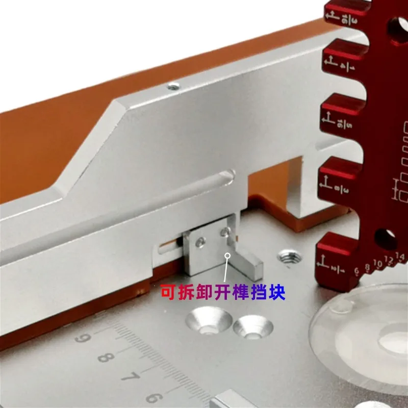 For Bakelite Milling Chamfer Trimming Machine Flip-chip Board Woodworking Multi-functional Lifting Table Tenon Card Gauge