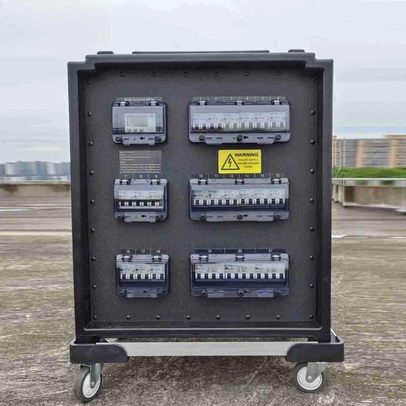 Waterproof maintenance, performing arts socket insulation construction site distribution box