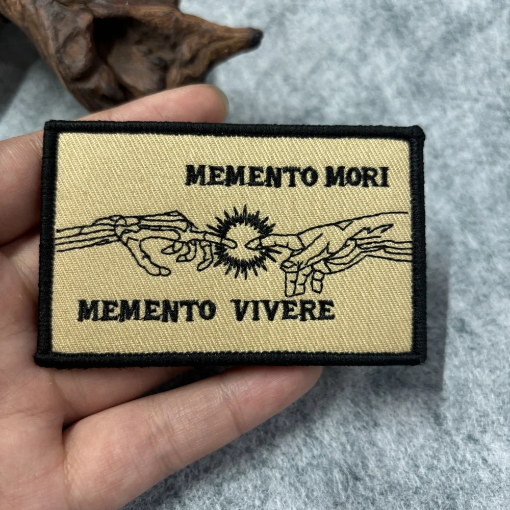 تذكار موري التصحيح التكتيكي تذكار فيفير بقع التطريز لحقيبة الظهر هوك وحلقة شارة المعنويات العسكرية شارة قبعة ملصقات