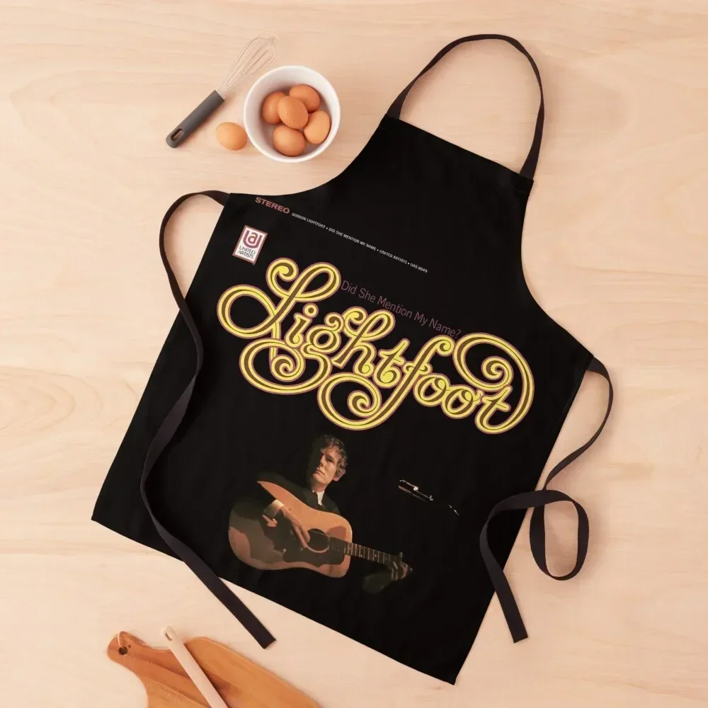 Did she mention my name back here on earth Apron Kitchen Things For Home kitchen woman Apron