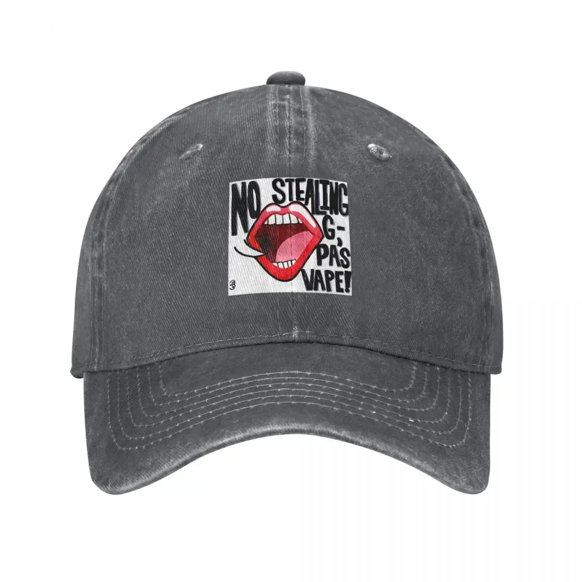 

Adult Humor - No Stealing Grandpa's Vape Baseball Cap Luxury Man Hat Cosplay Male hat Caps Male Women's