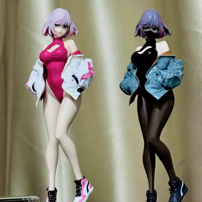 

Hot 22.5cm Masked Girl Luna Illustration Biya Painter Manga Figure PVC Model Peripherals Manga Action Figure Birthday Gifts Toys