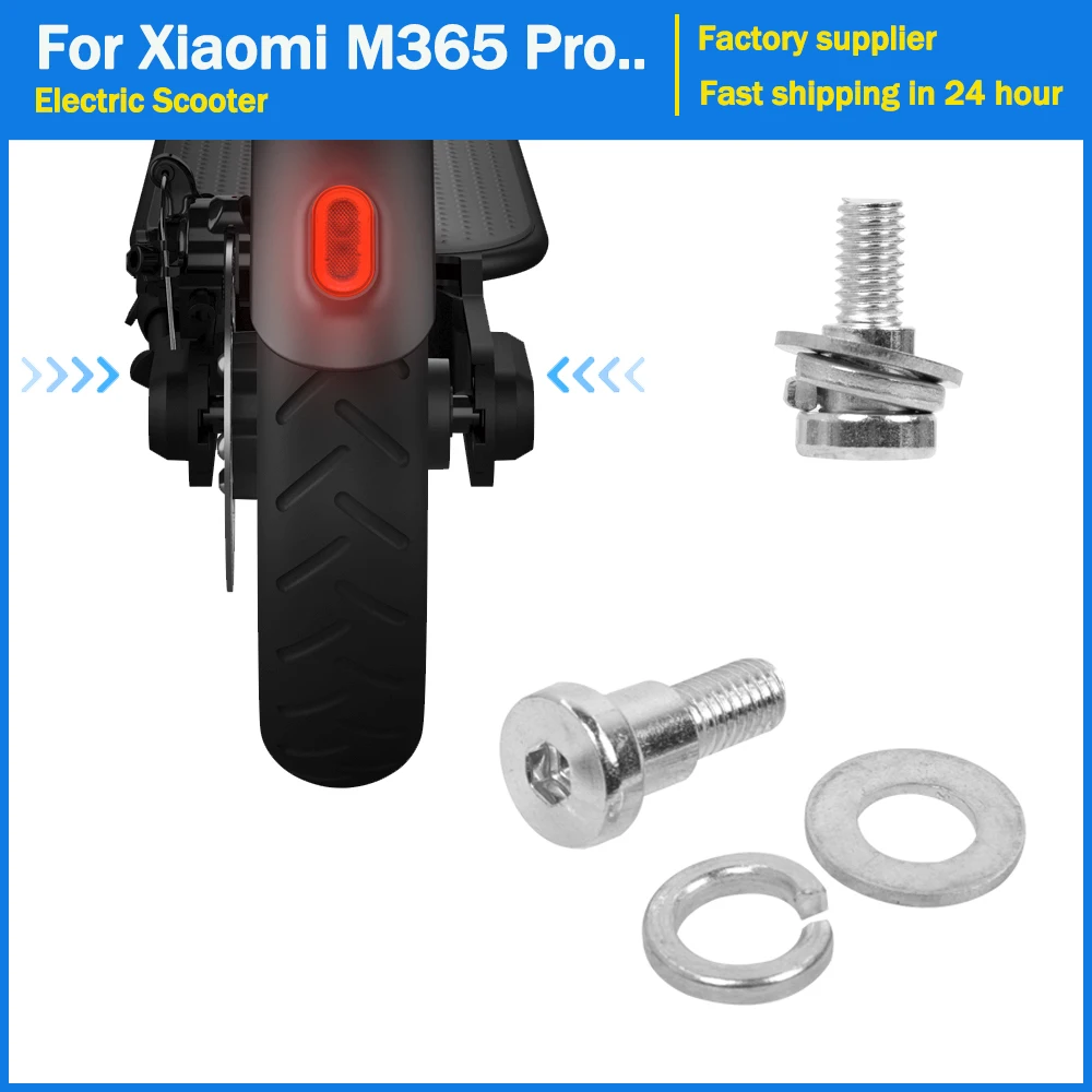 Electric Scooter Rear Wheel Fixed Bolt Screws Set for Xiaomi M365 Pro Kick Scooter Parts New Stainless Steel M365 Bearing Screws