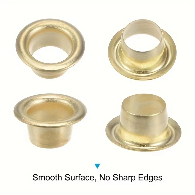 Набор плоскогубцев для люверсов BAADE 6 мм, набор плоскогубцев для дырокола с 100 металлическими проушинами, набор инструментов для люверсов для кожаной ткани