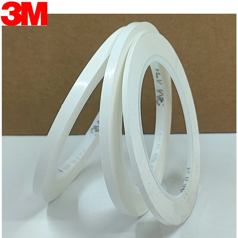 3 ~ 4 ~ 5 ~ 10 مللي متر ~ 50 مللي متر واسعة اختر 3M 471 شريط فينيل قوي لسيارة السيارة ، المحرك ، الخوذة ، تزيين لوح منحني ، أبيض غير لامع