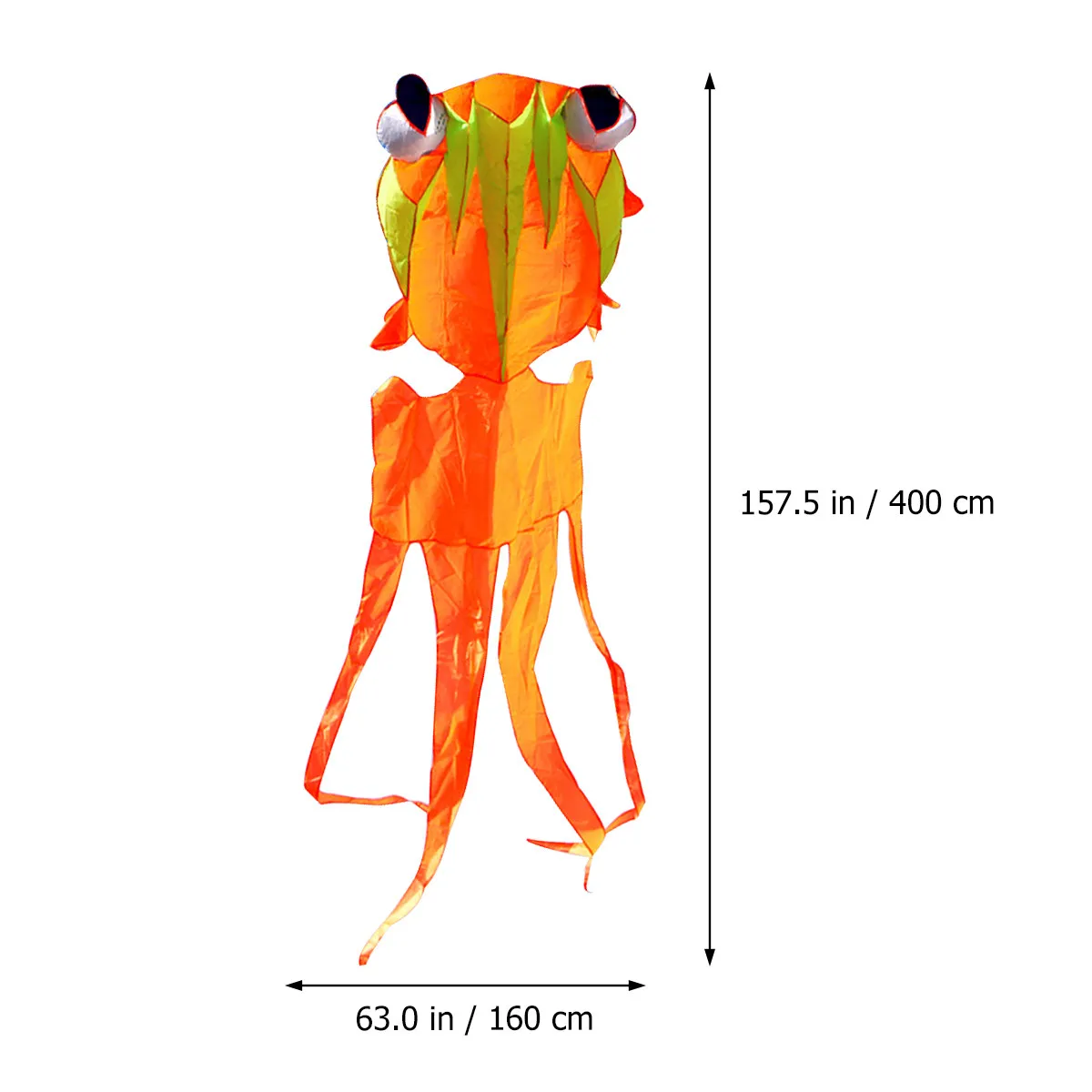 ว่าวปลาทองหลากสี ขนาดใหญ่ ผ้าเนื้อนุ่ม แบบสายเดี่ยว ของเล่นบินกลางแจ้ง ของขวัญสำหรับเด็กและผู้ใหญ่ ใช้ได้ที่ชายหาดและสวนสาธารณะ