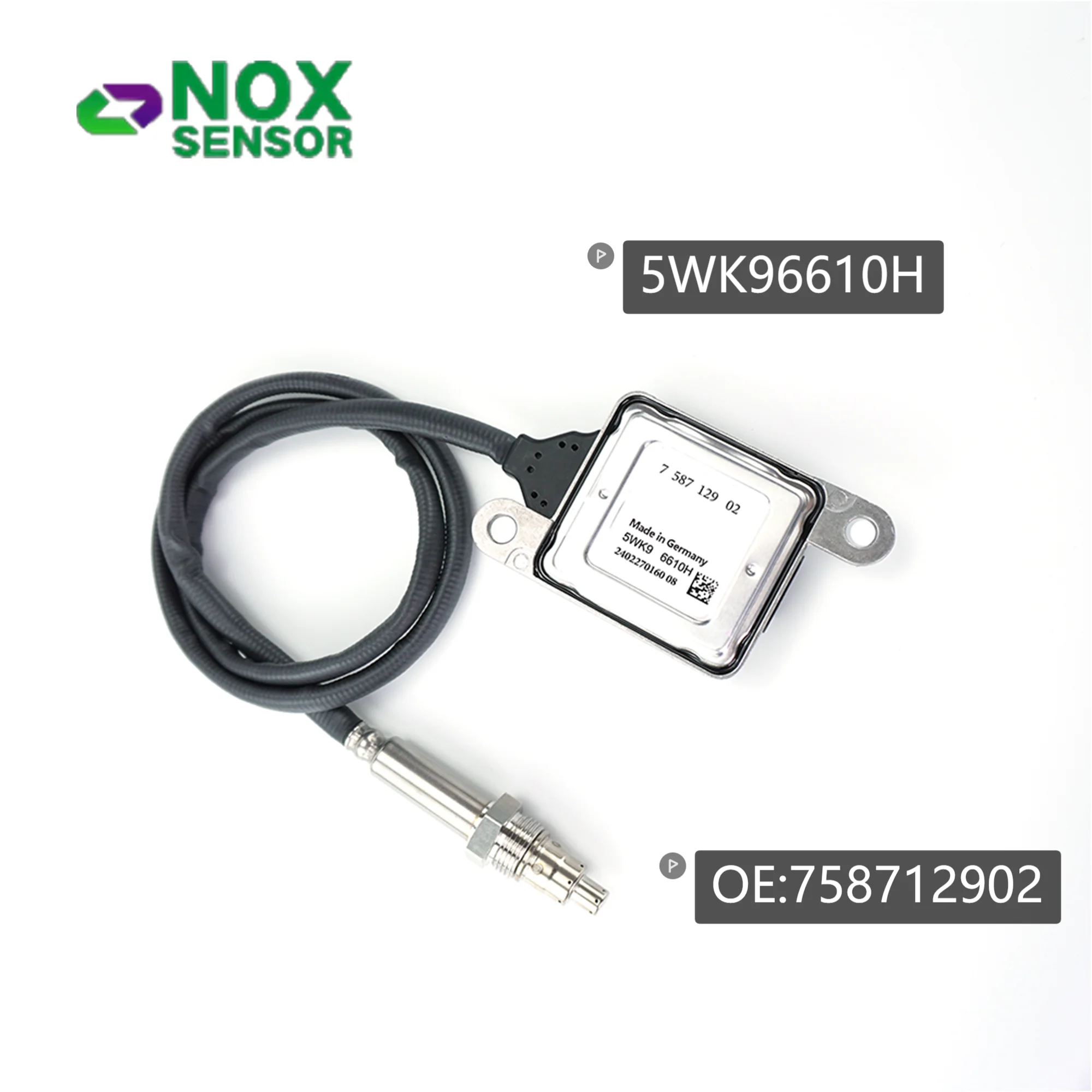 758712902 Nox Sensor 5WK96610H Original New Nitrogen Oxide Sensor Nox Sensor for 12V BMW 3 5 6 Series E93 335i