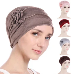 Hijab interior de modal suave para mujer, gorros de Ramadán, islam, bajo bufanda, turbante musulmán, turbante femenino, novedad de 2023