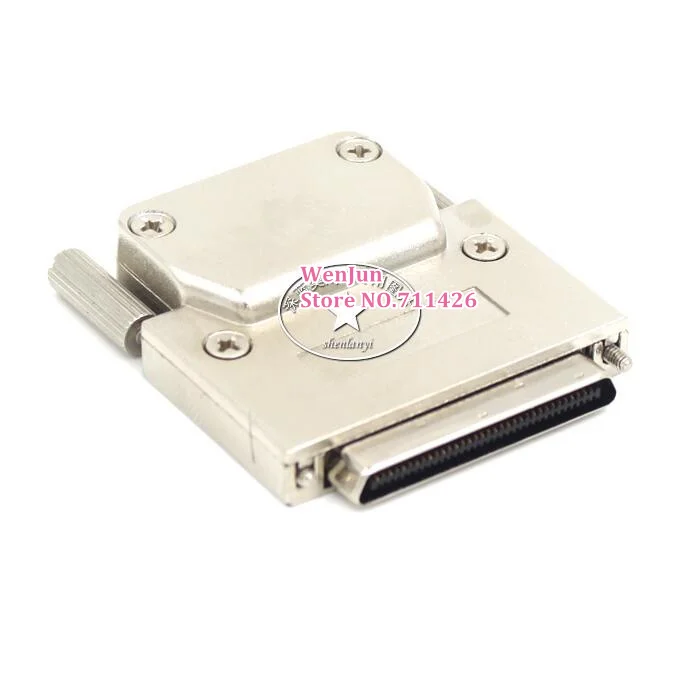 NEW SCSI VHDCI68M-DAS VHDCI 68Pin CN68 Male Metal Shell Adapter Connector 68 pin male free shipping