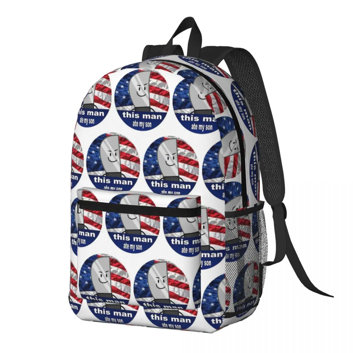 Inanimate Insanity Knife This Man Ate My So Backpack Daypack Large Capacity BookBag School Bag Shoulder Bags for Men Women