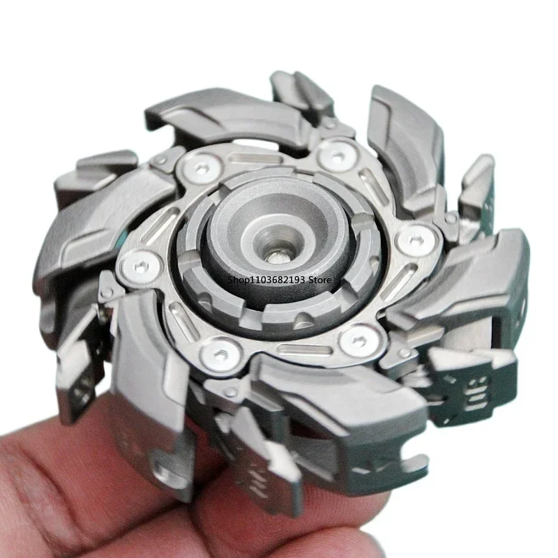 172G Cranky 08 Gyro Stainless Steel Toy Cyclone Explosive Nail Linkage Fingertip Nail Opening Decompression Artifact