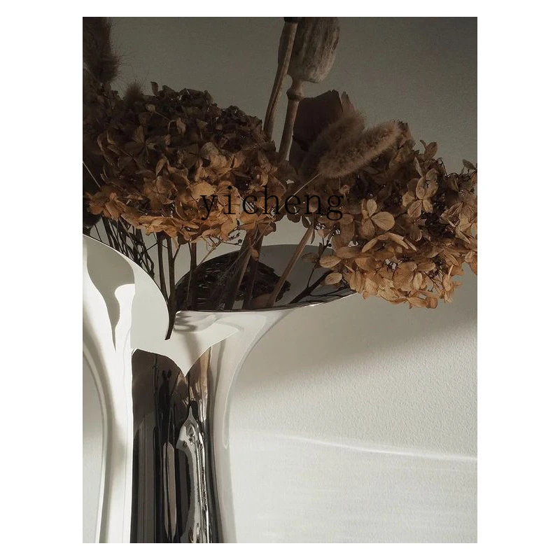 

Vase Light Luxury European Style Bedroom Home Flower Arrangement Dining Table Living Room Decoration