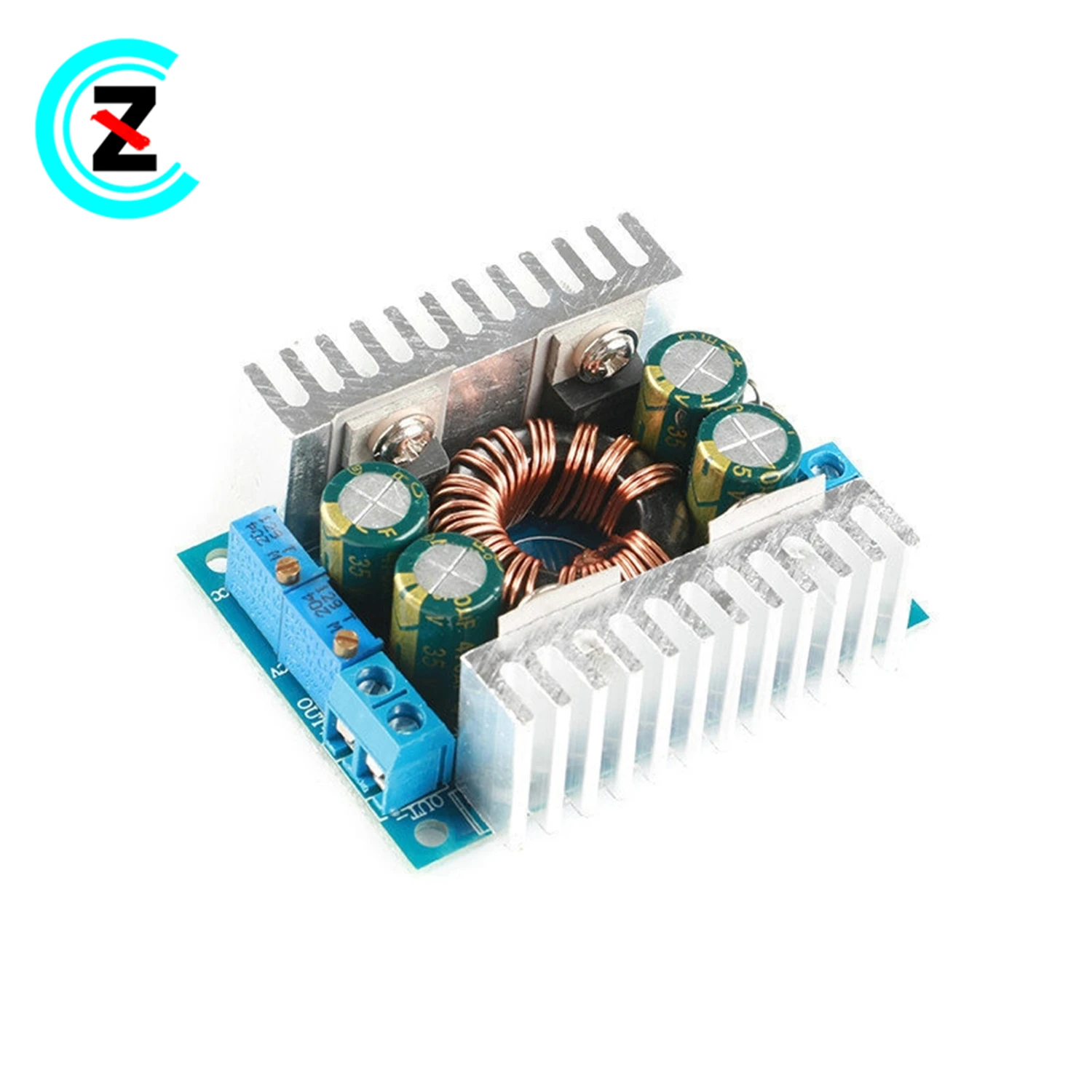 DC-DC 8A non-isolated synchronous rectifier automatic lift module Constant voltage constant current adjustable power supply