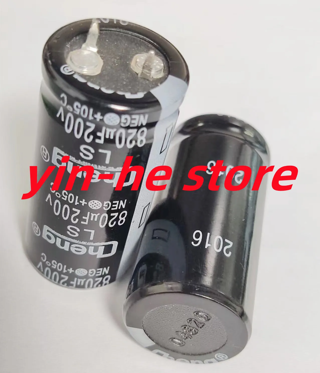 2個680uf 200v 820uf 200v 22*45 chengx直接挿入アルミ電解コンデンサ680uf 200v 820uf 200v 22*45