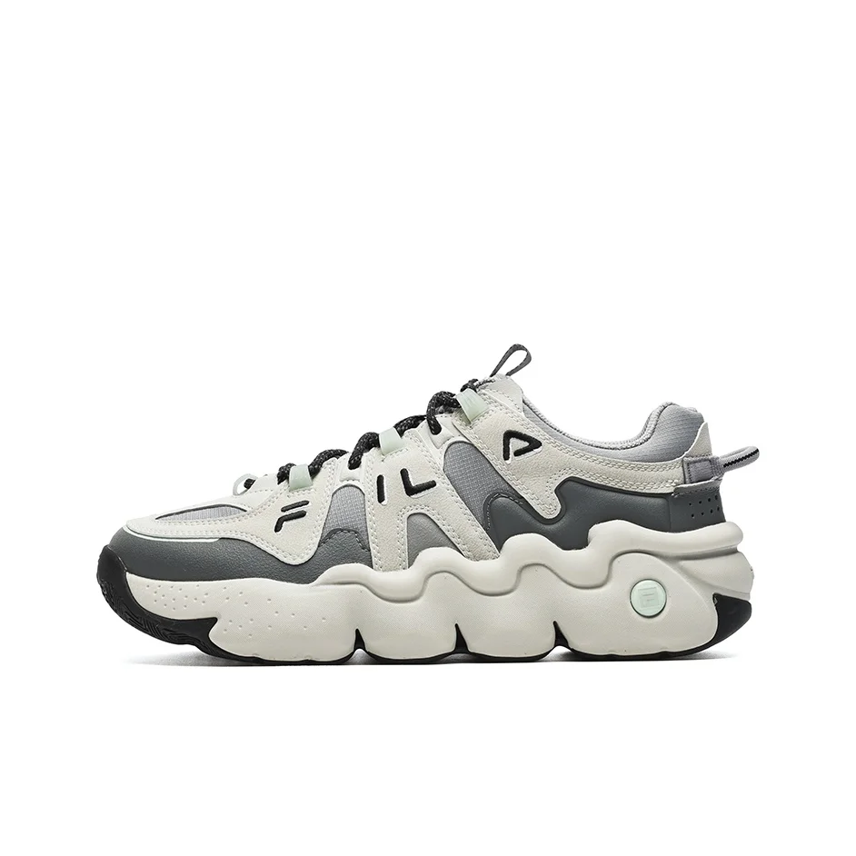 FILA Low top Vintage Basketball Shoes Men's Titanium Gray F12M242605FPM
