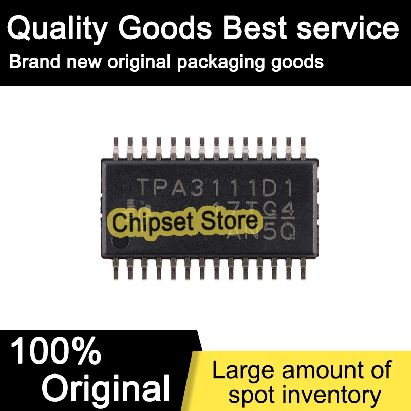 

5pcs TPA3111D1PWPR TPA3111D1 HTSSOP 100% Brand new