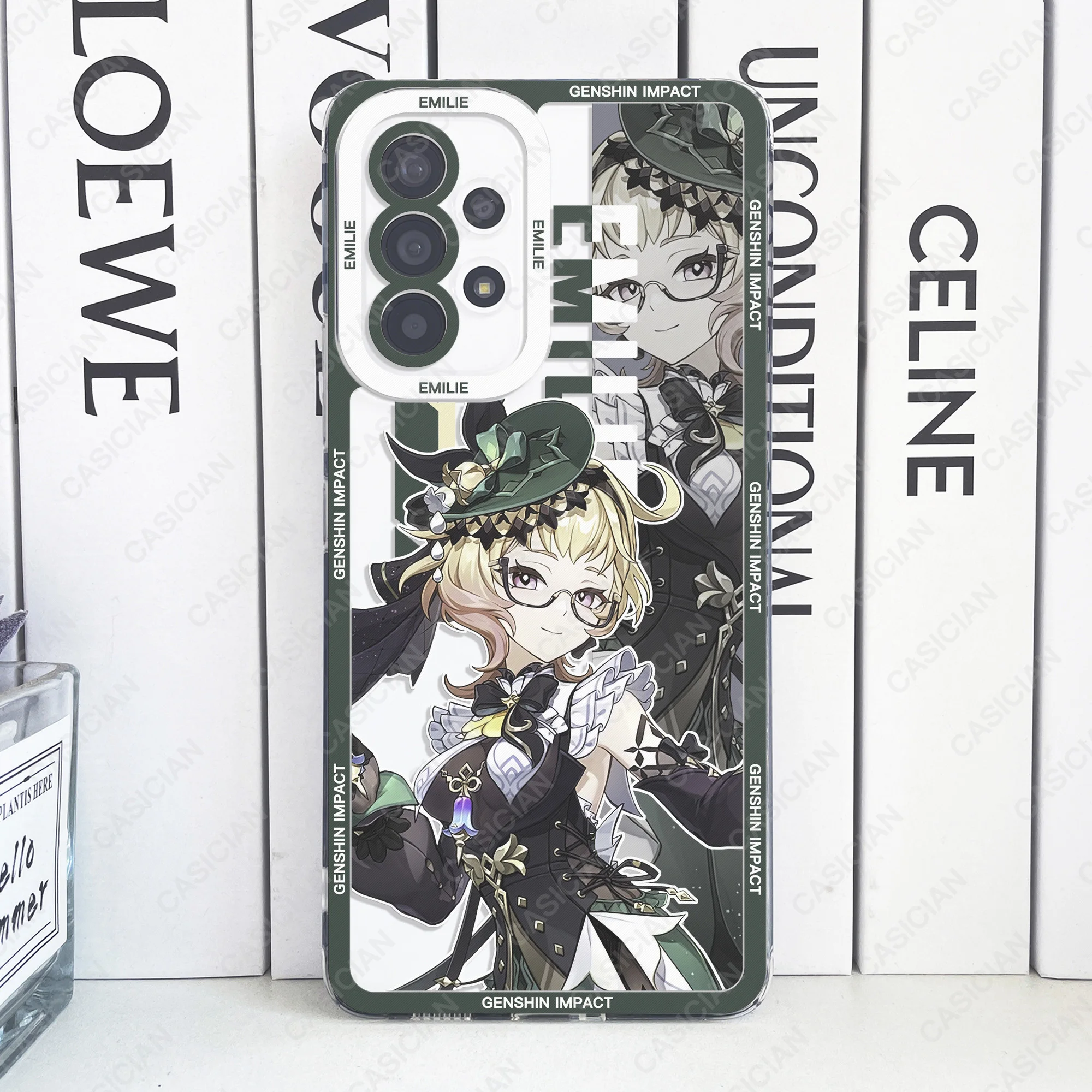 Genshin Impact Focalors Signora Xilonen Mualani Kinich Kachina Emilie Phone Case For Samsung Galaxy Cover