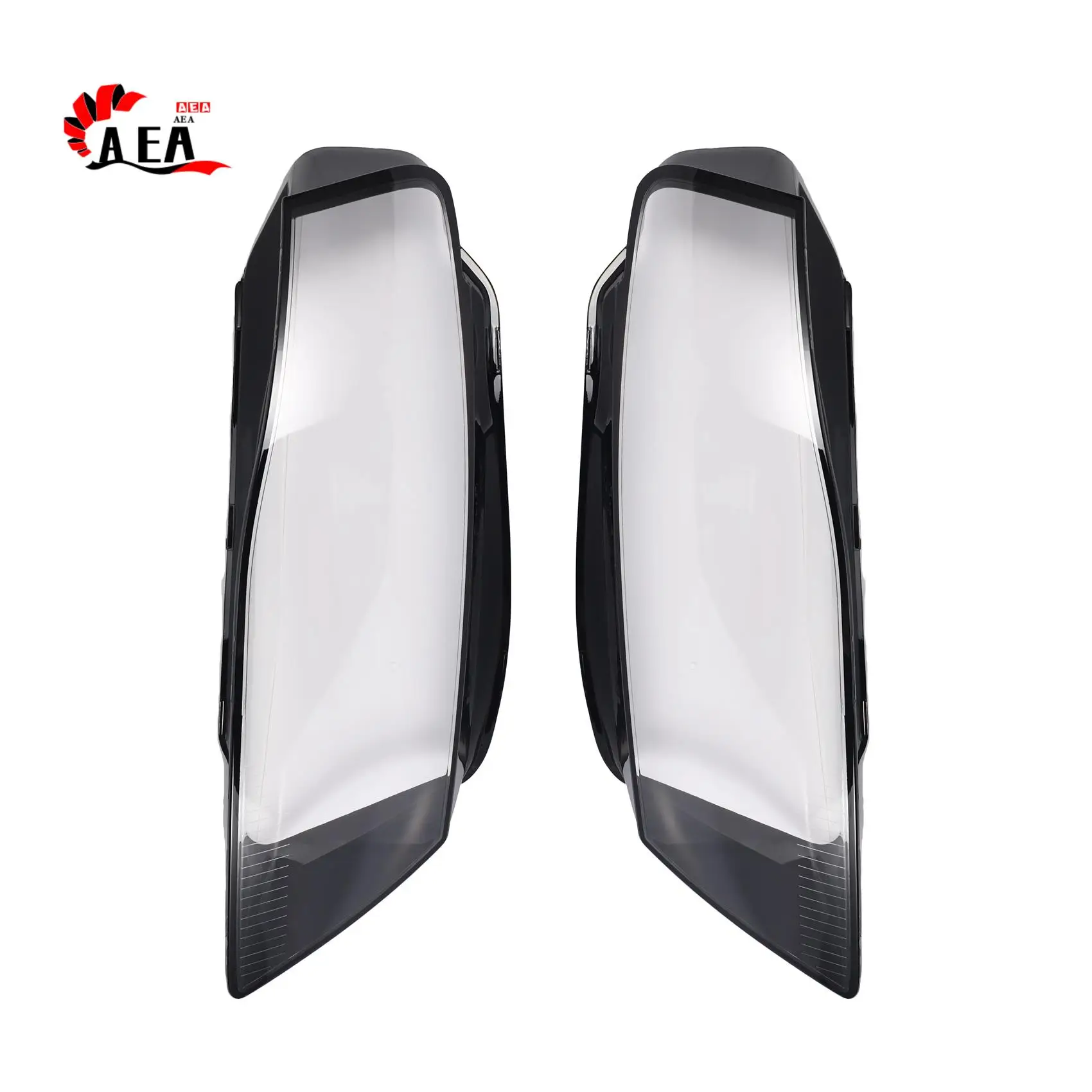 

AEA0-1Pair Front Left&Right Car Headlight Lens Light Cover For A4 B8 2008-2012