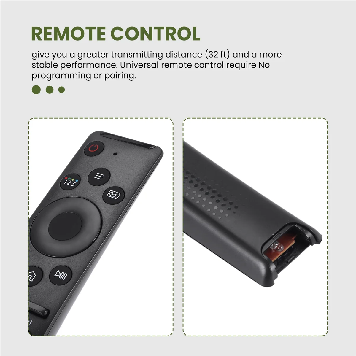 Mando a distancia Universal para TV inteligente Samsung, LCD, LED, UHD, QLED, 4K, Netflix,Prime Video, botón Rakuten