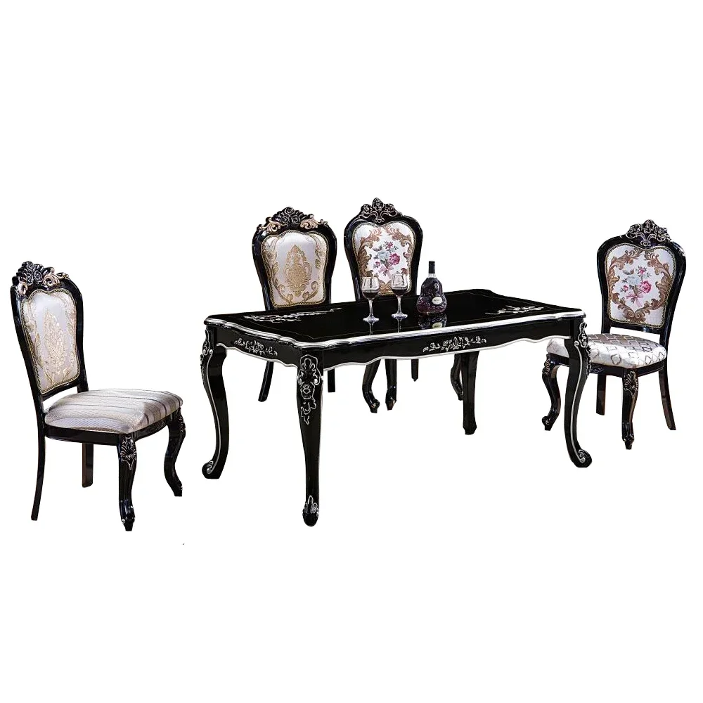 

%a luxury design good price wooden Dining Table Set/ dining table and chair