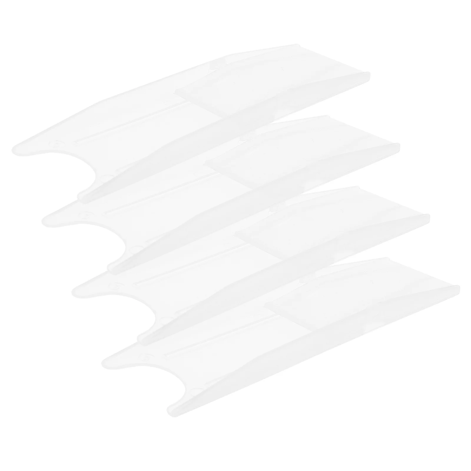 

4Pcs Sax Reed Storage Box Reliable ABS Portable Saxophone Reed Holder Ventilated Storage Container Musical Accessory