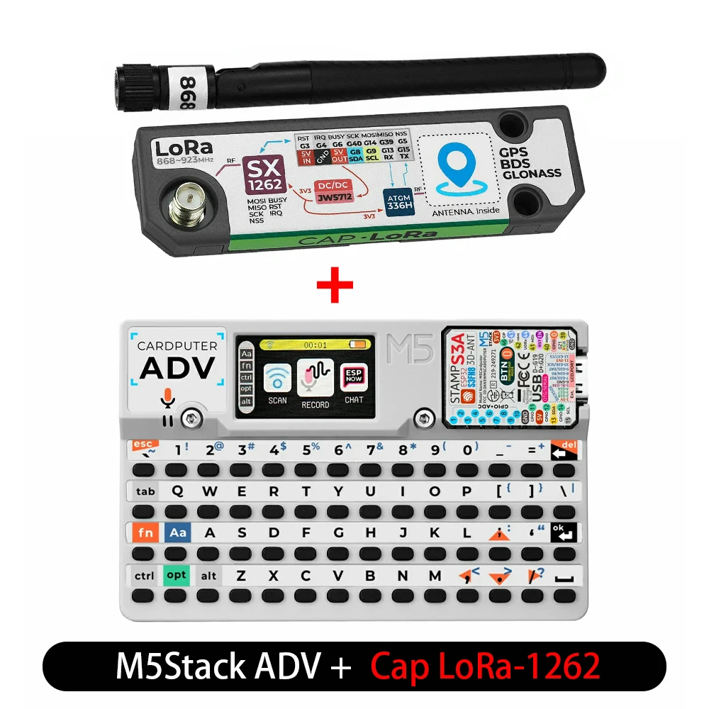 M5Stack Cardputer Adv Programmeerbare Computer StampS3A IoT Controller 56Key Toetsenbord Kaart Microcontrolle Development Kit - afbeelding 1