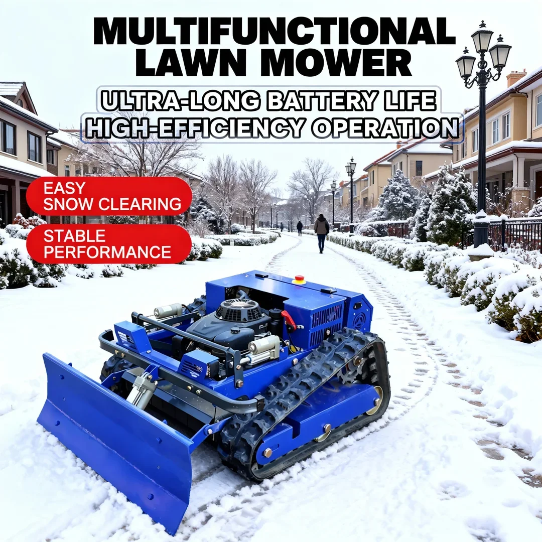 

Популярная в Китае самоходная газонокосилка по индивидуальному заказу - бензиновая гусеничная трава с дистанционным управлением, прополка для травы на склоне холма