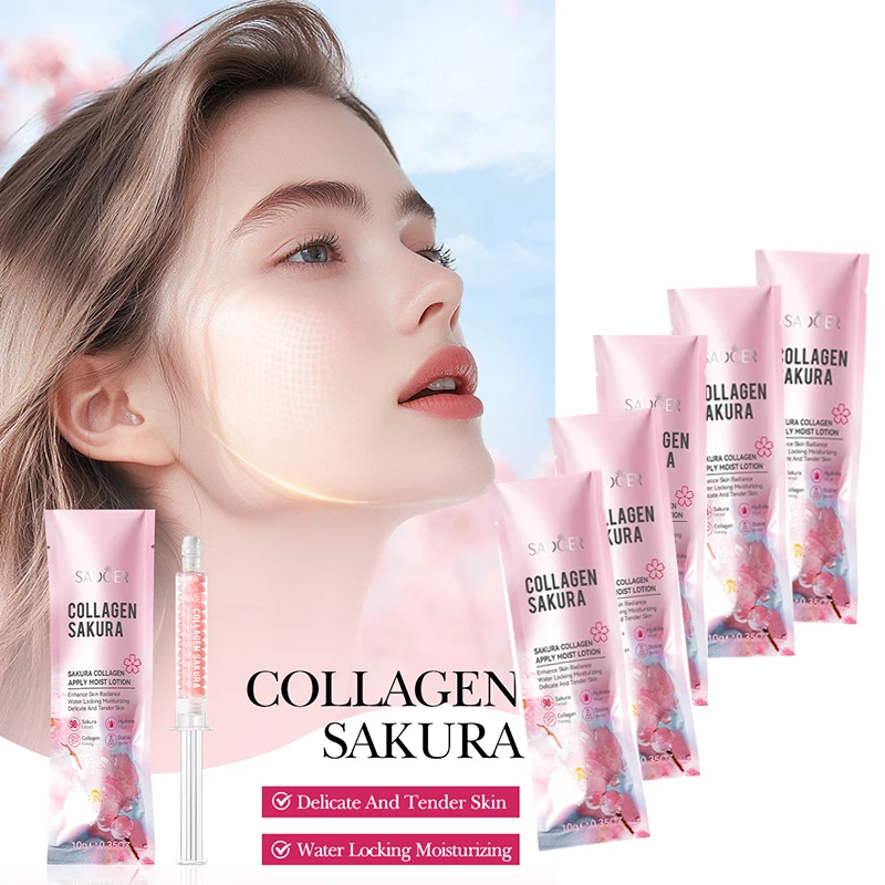 

SADOER Sakura Essence Milk Moisturizing & hydrating anti-aging fading fine lines increasing elasticity improving rough skin