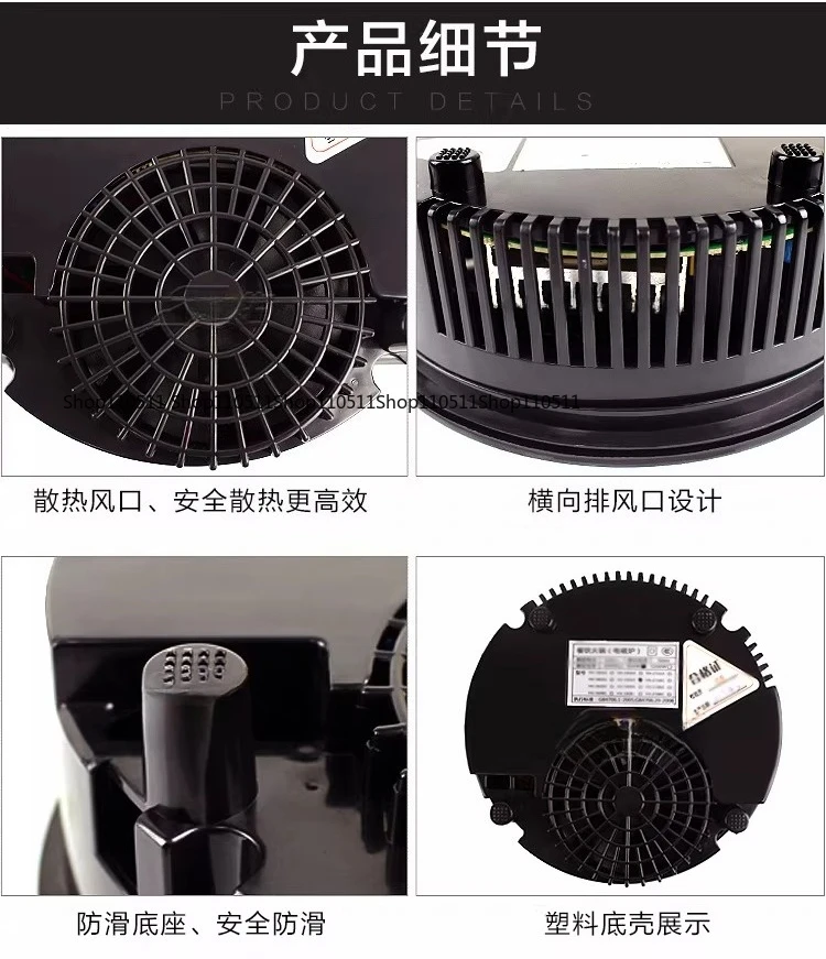 

Control 800W For Car Home Caravan Yacht Kitchen RV Induction Cooker 220V Embedded Bordered Circular Square Touch